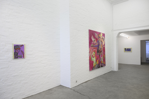 Lovers, Nahawand and Saba. She sang me songs and I didn’t mind - Installation view