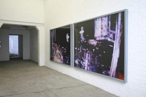 Dunkles Zimmer - Johannes Kahrs - Installation view