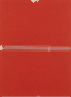 Works on Paper - Two Connected Flag Fragments