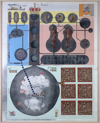 Collages als commentaren bij: “Het leven zelf” - Alambic+