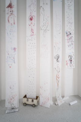 Documenta 14 - Installation view Pélagie Gbaguidi