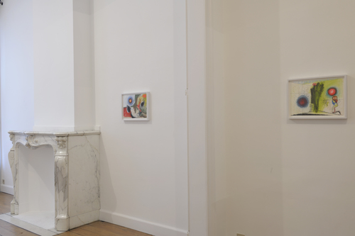 On Mars the Rising Sun is Blue - Installation view