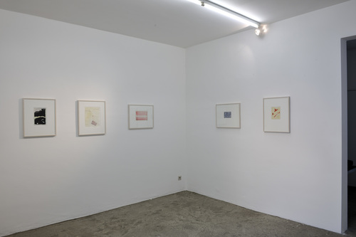 Watercolours - Installation view